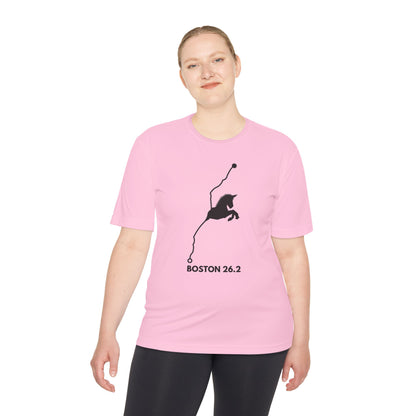 BOSTON MARATHON ROUTE 26.2 *Premium Athletic T-Shirt