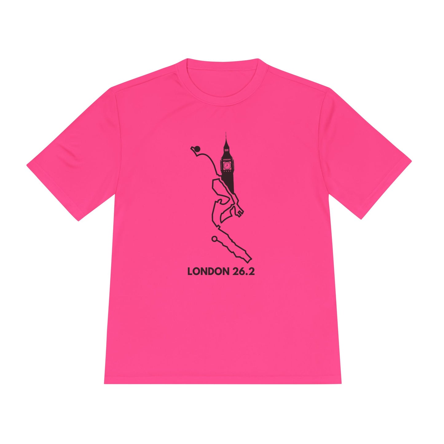 LONDON MARATHON ROUTE 26.2 - *Premium Athletic T-Shirt