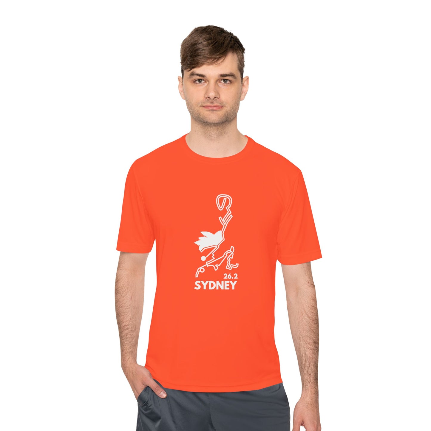 SYDNEY MARATHON ROUTE 26.2 *Premium Athletic T-Shirt W