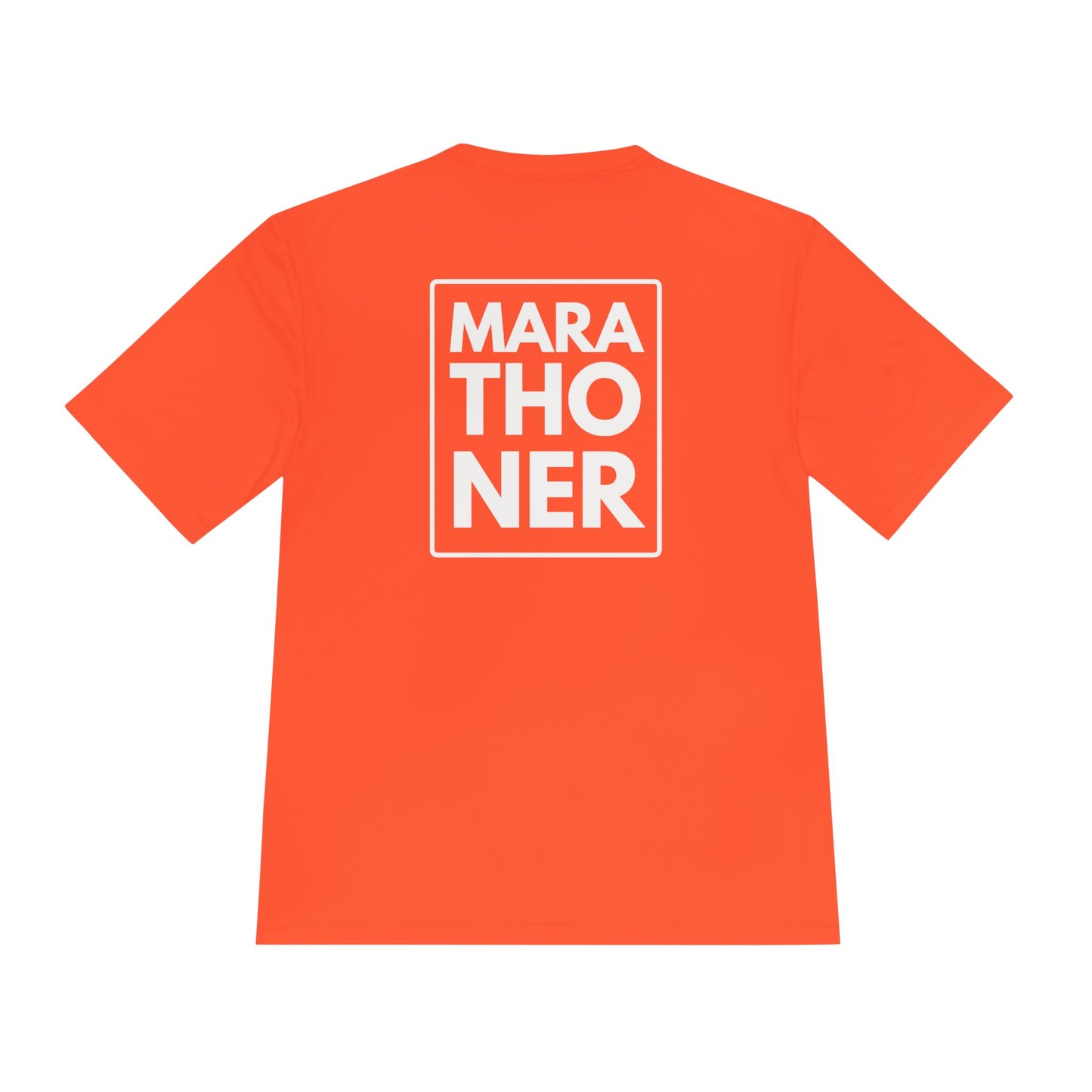 RUNNER MARATHONER Double sided *Premium Athletic T-Shirt