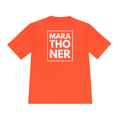 RUNNER MARATHONER Double sided *Premium Athletic T-Shirt