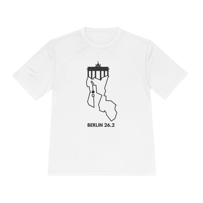 BERLIN MARATHON ROUTE 26.2 *Premium Athletic T-Shirt