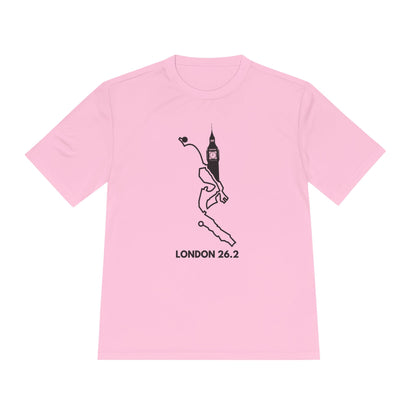LONDON MARATHON ROUTE 26.2 - *Premium Athletic T-Shirt