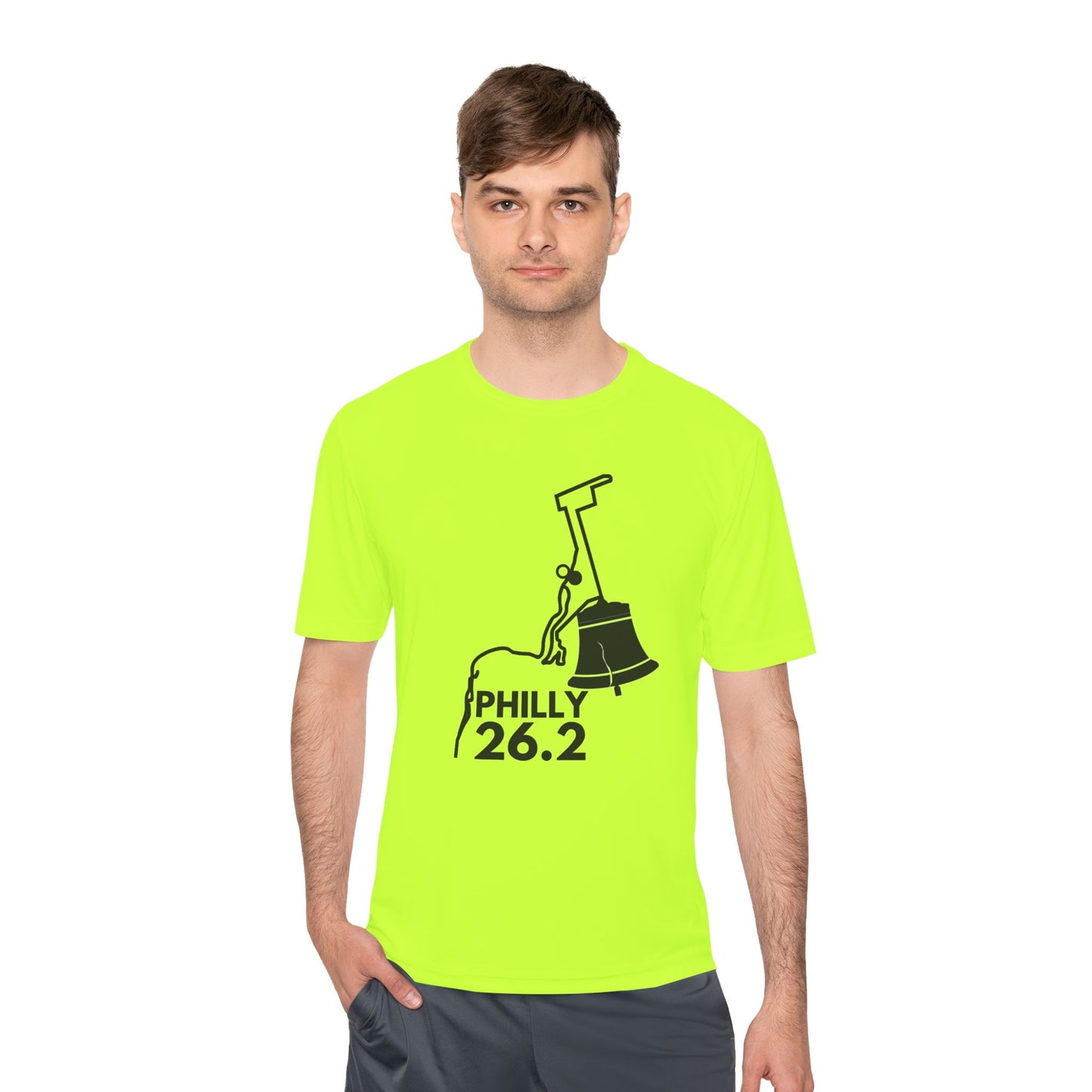PHILLY MARATHON ROUTE 26.2 *Premium Athletic T-Shirt
