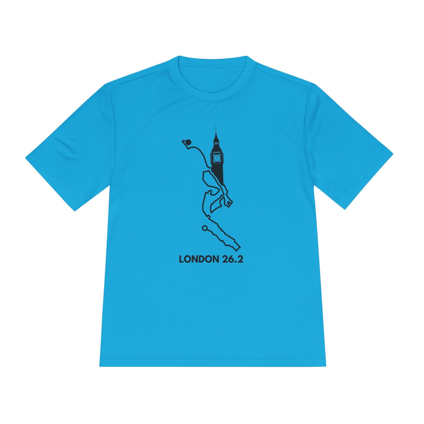 LONDON MARATHON ROUTE 26.2 - *Premium Athletic T-Shirt
