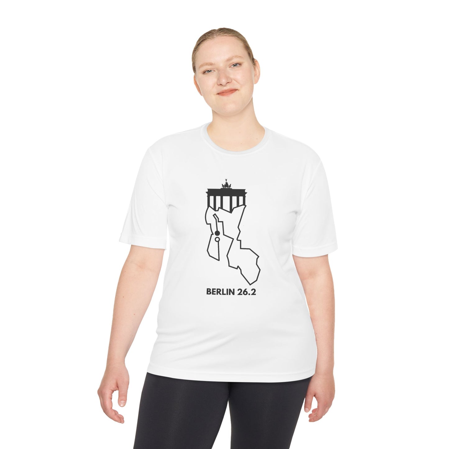 BERLIN MARATHON ROUTE 26.2 *Premium Athletic T-Shirt