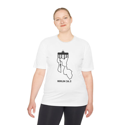 BERLIN MARATHON ROUTE 26.2 *Premium Athletic T-Shirt