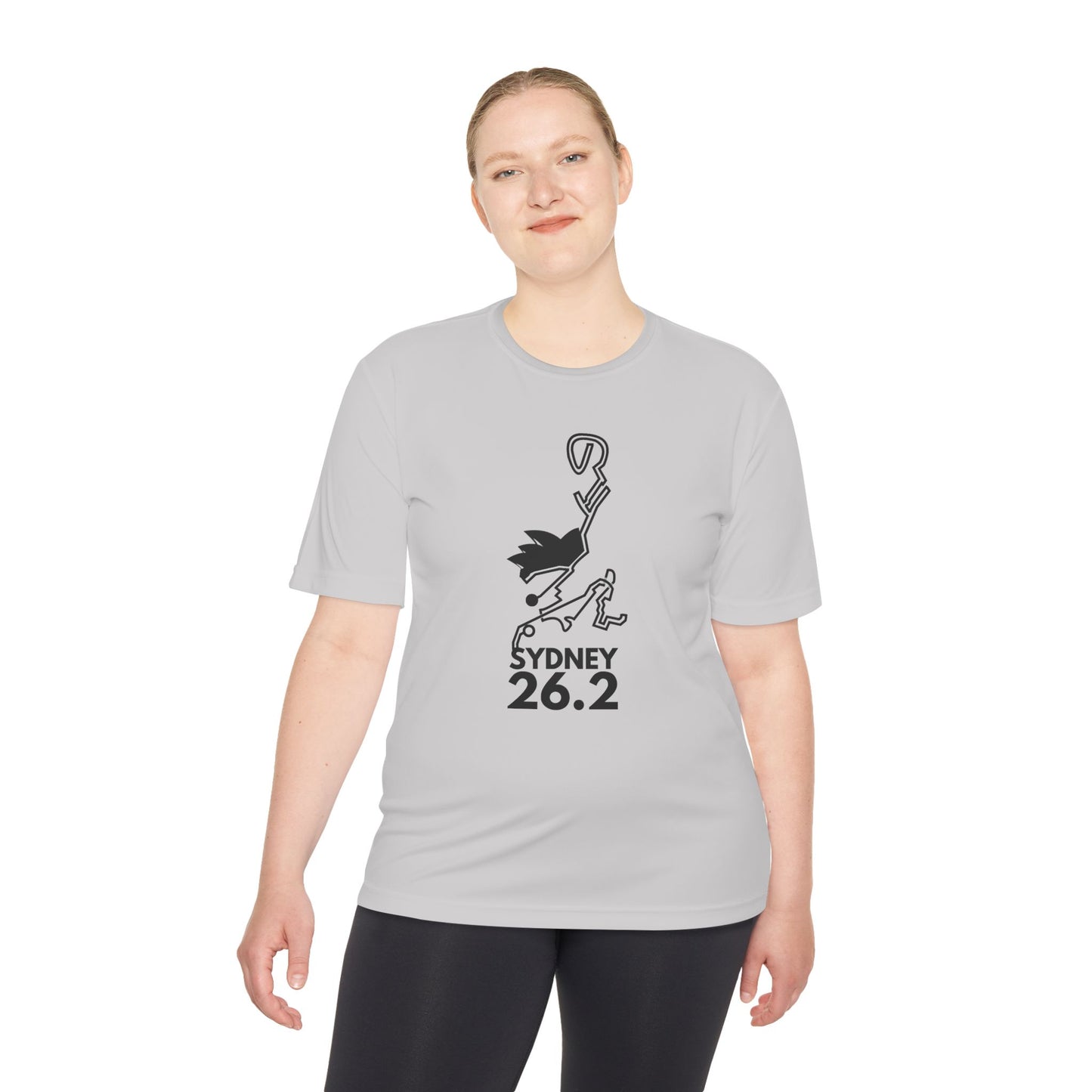 SYDNEY MARATHON ROUTE 26.2 *Premium Athletic T-Shirt