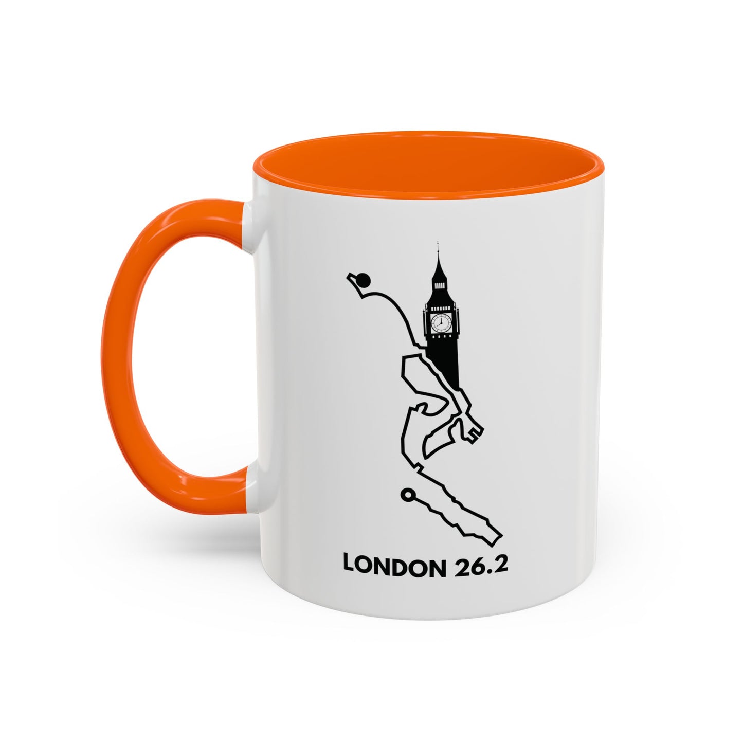 LONDON MARATHON ROUTE Mug