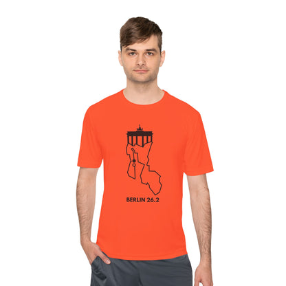 BERLIN MARATHON ROUTE 26.2 *Premium Athletic T-Shirt