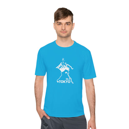 TOKYO MARATHON ROUTE *Premium Athletic T-Shirt W