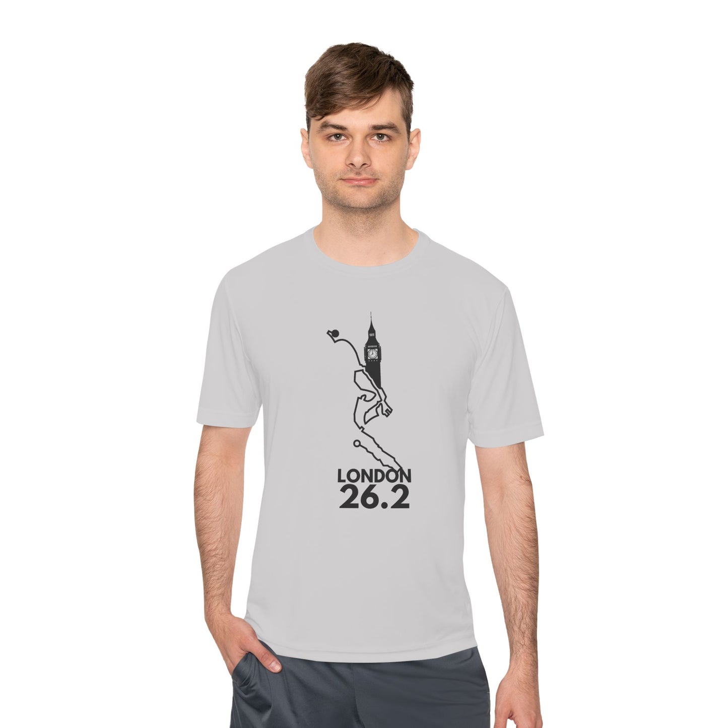 LONDON MARATHON ROUTE 26.2 - *Premium Athletic T-Shirt
