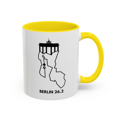 BERLIN MARATHON ROUTE 26.2 - Mug