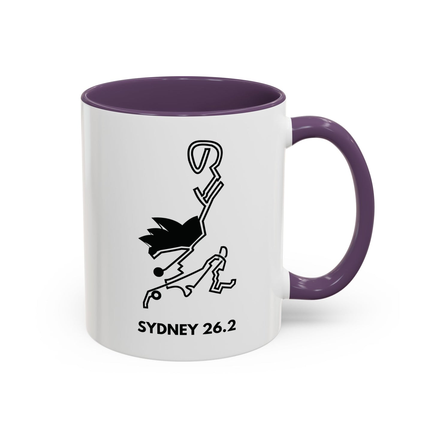 SYDNEY MARATHON ROUTE Mug