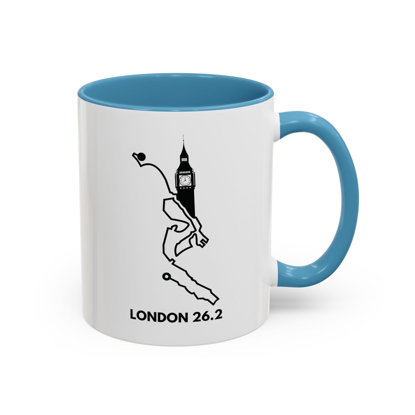 LONDON MARATHON ROUTE Mug