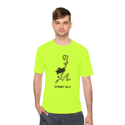 SYDNEY MARATHON ROUTE 26.2 *Premium Athletic T-Shirt