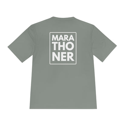 RUNNER MARATHONER Double sided *Premium Athletic T-Shirt