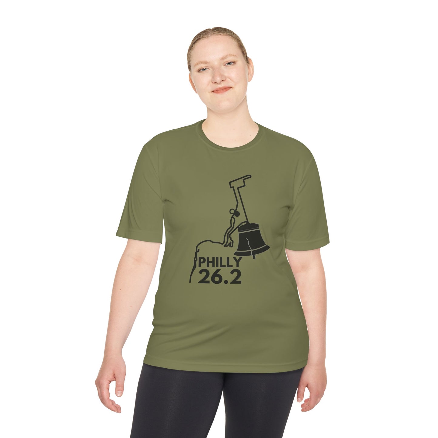 PHILLY MARATHON ROUTE 26.2 *Premium Athletic T-Shirt