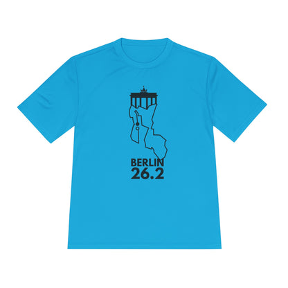 BERLIN MARATHON ROUTE 26.2 *Premium Athletic T-Shirt