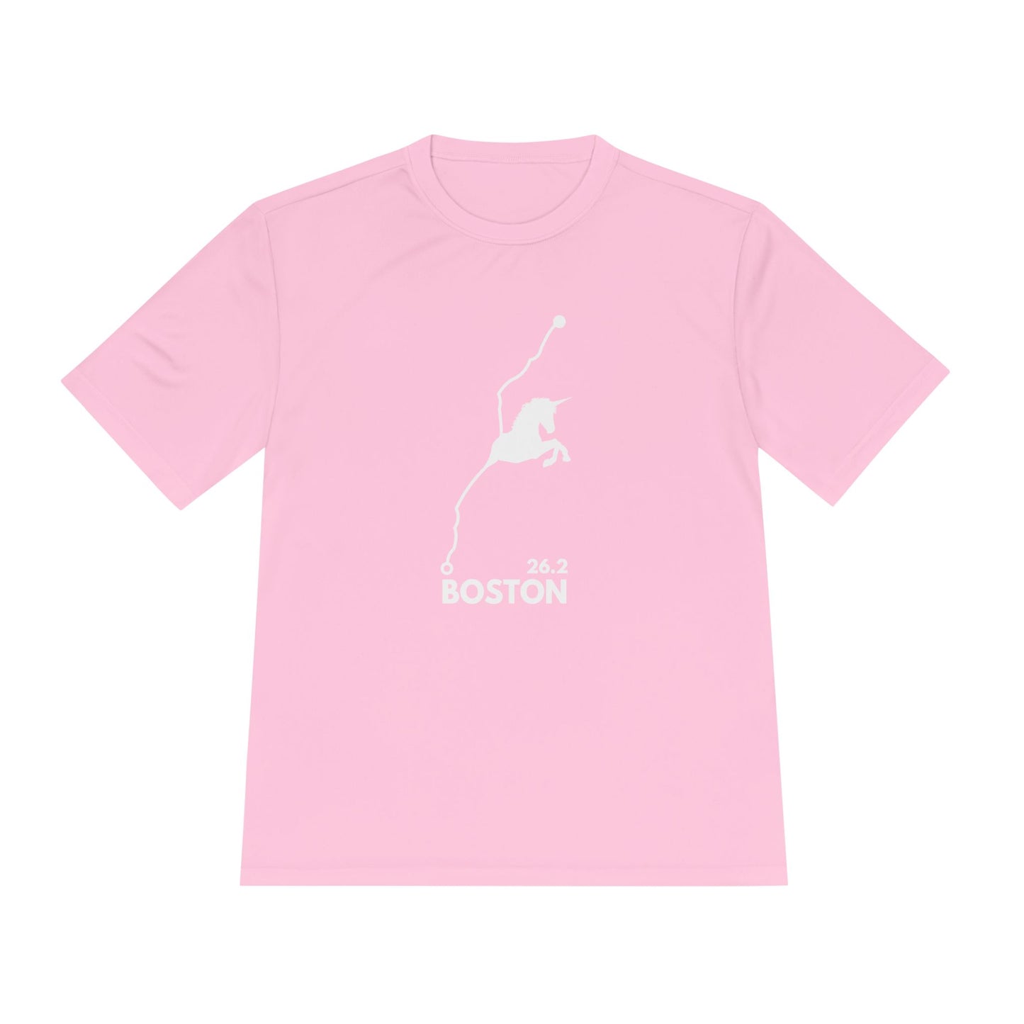 BOSTON MARATHON ROUTE 26.2 *Premium Athletic T-Shirt W
