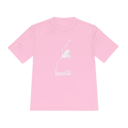BOSTON MARATHON ROUTE 26.2 *Premium Athletic T-Shirt W