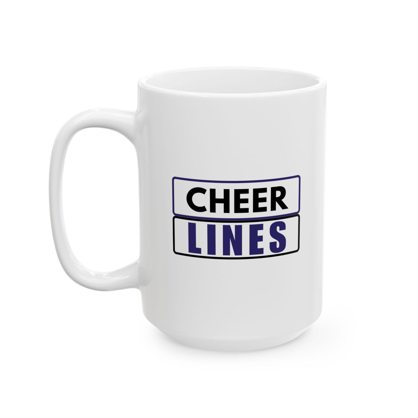 CHEER LINES Ceramic Mug