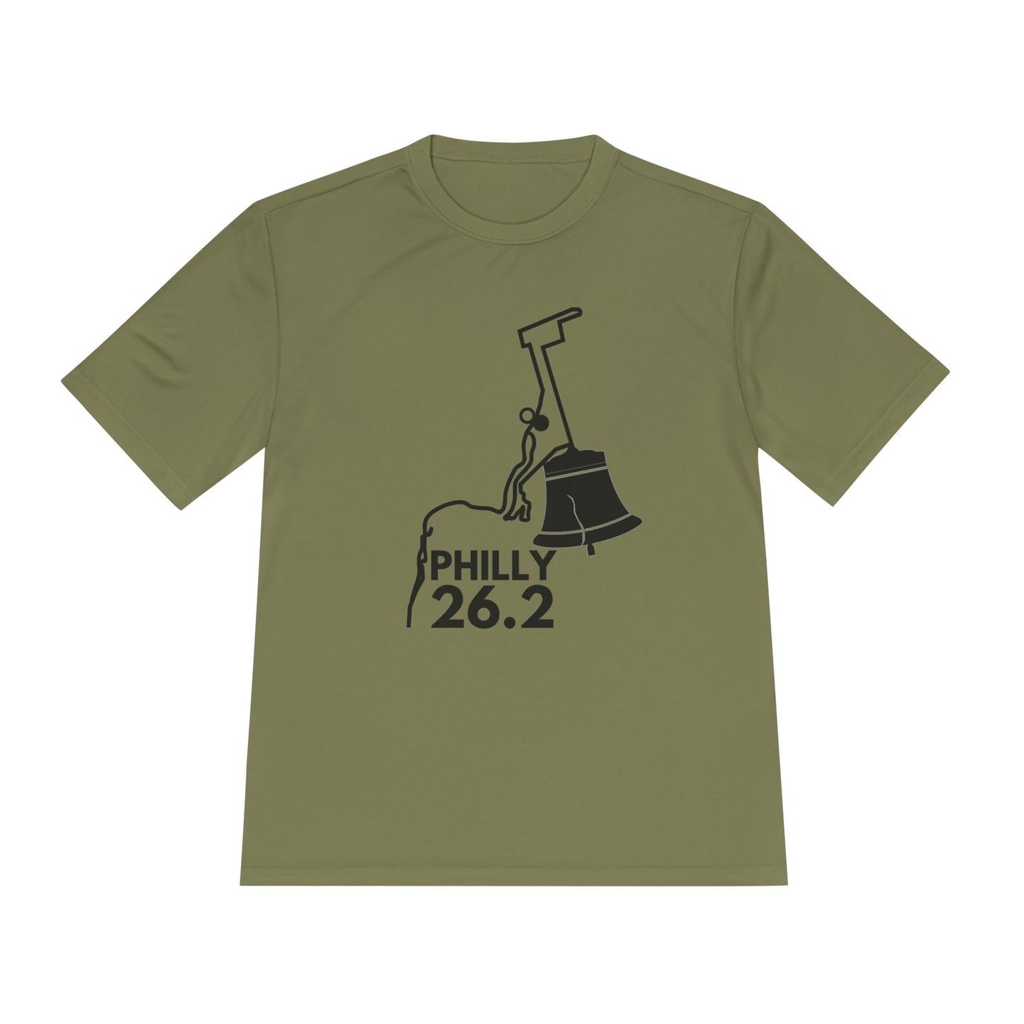 PHILLY MARATHON ROUTE 26.2 *Premium Athletic T-Shirt