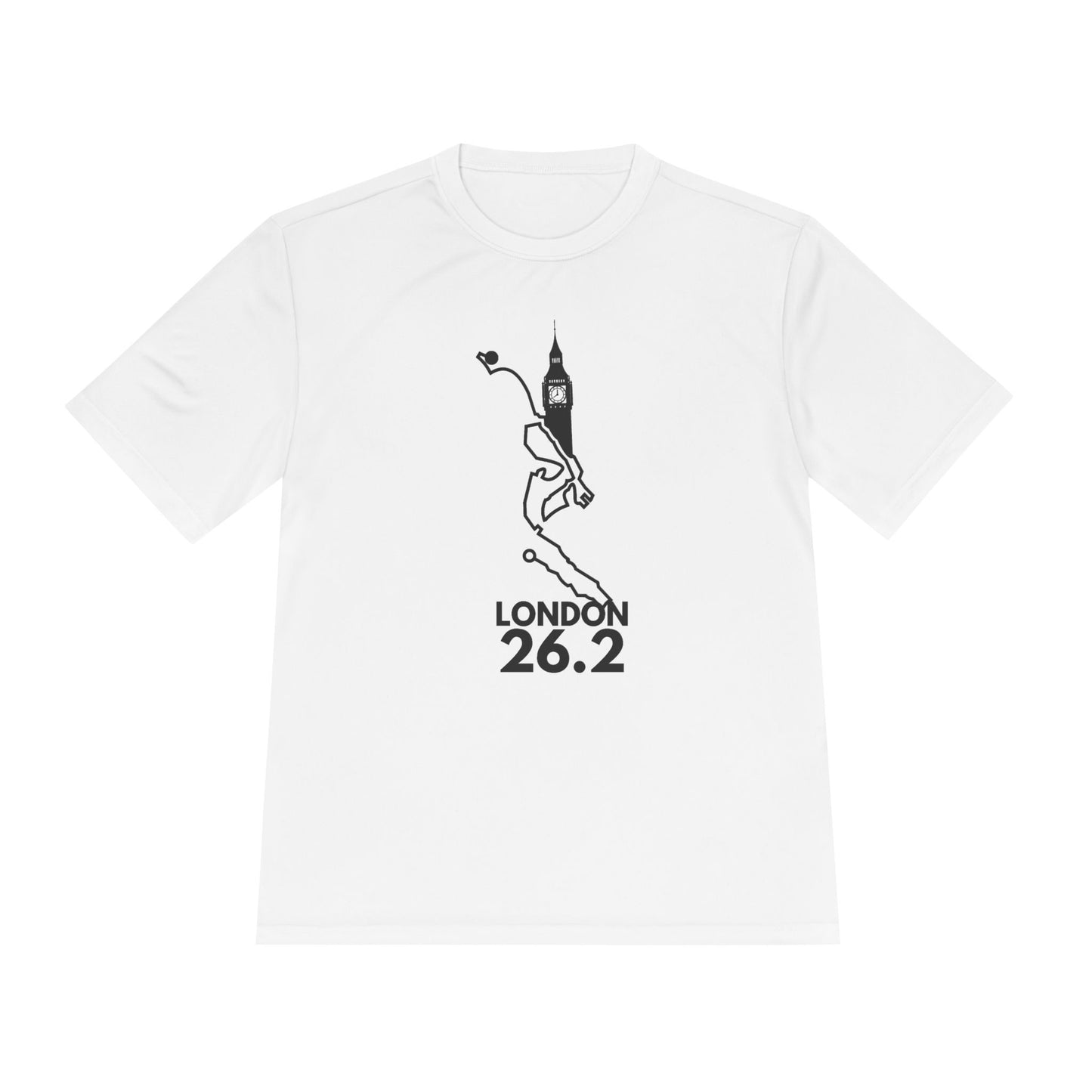 LONDON MARATHON ROUTE 26.2 - *Premium Athletic T-Shirt