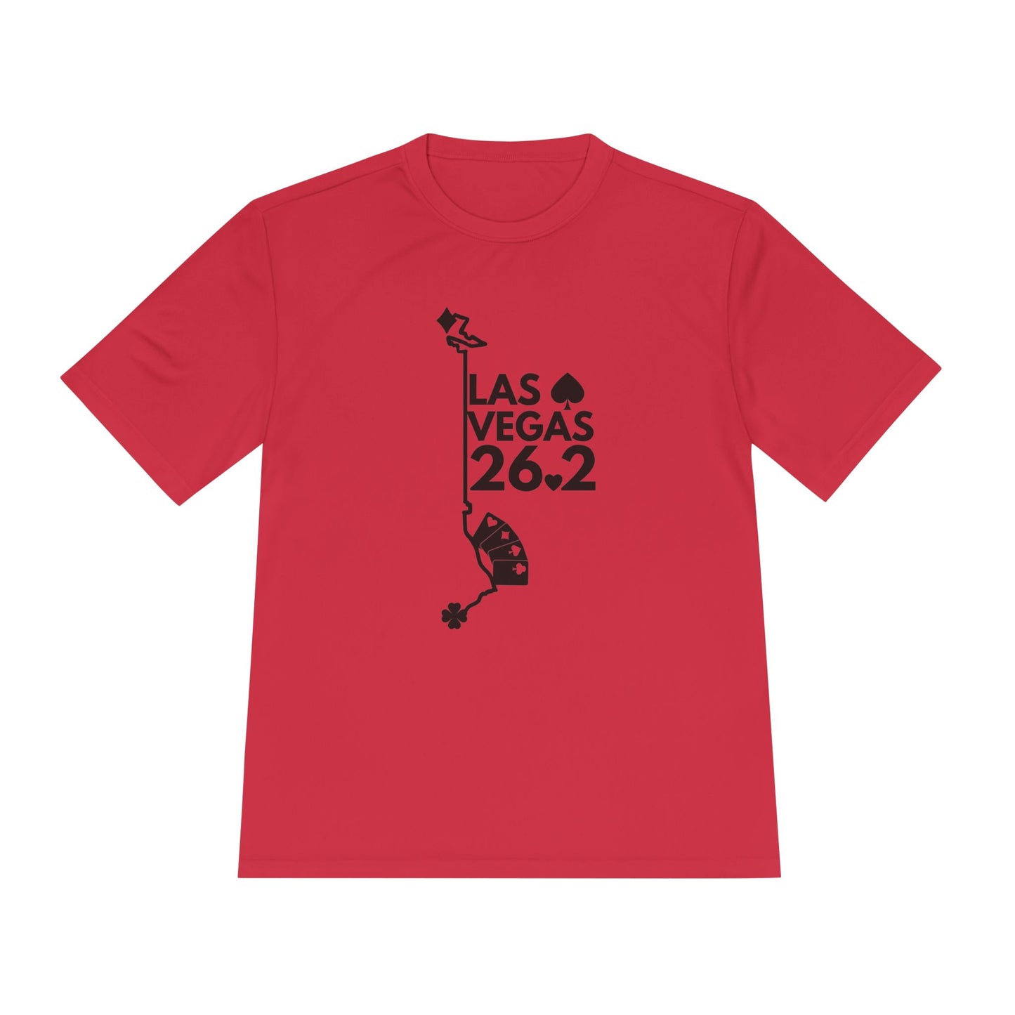 LAS VEGAS MARATHON ROUTE 26.2 *Premium Athletic T-Shirt