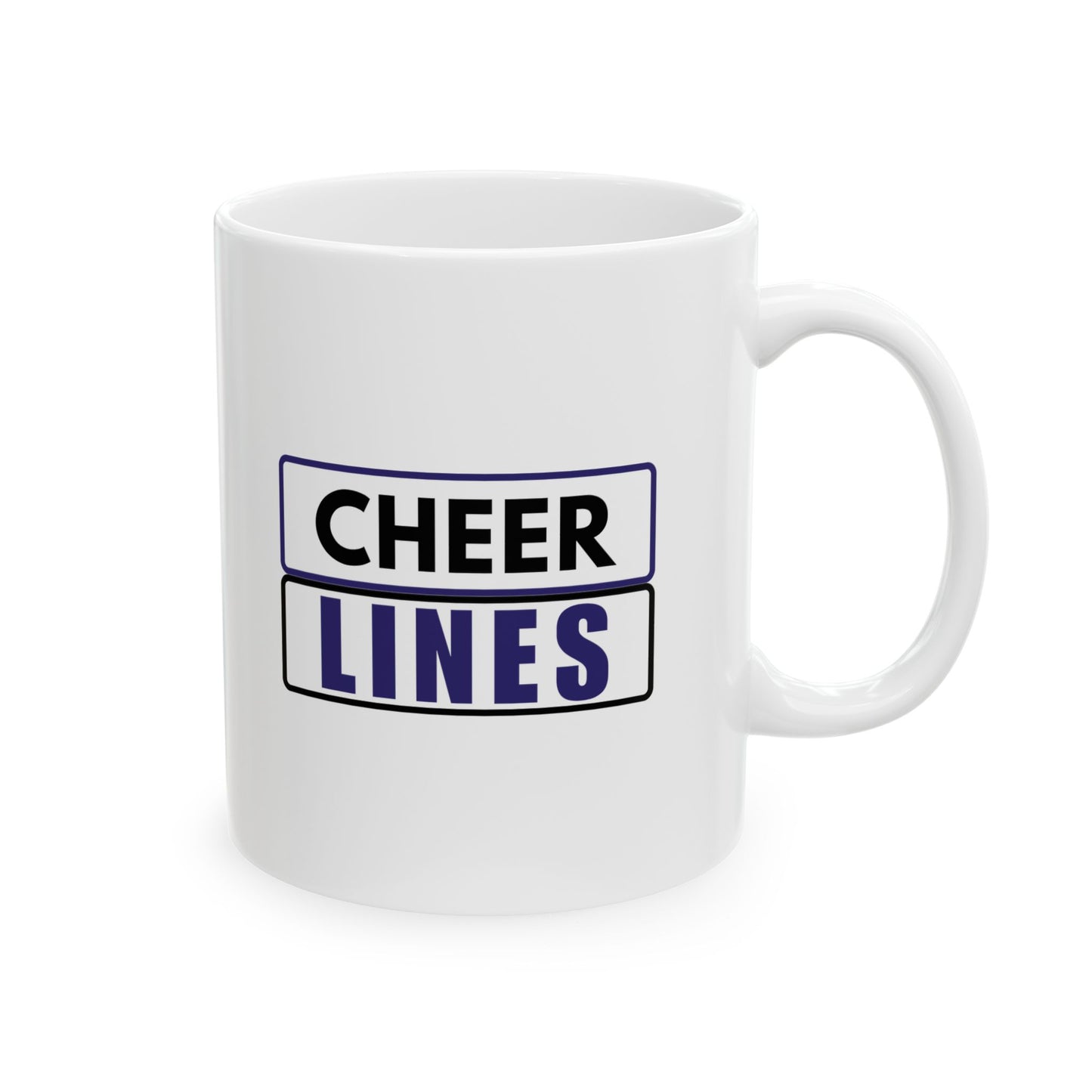 CHEER LINES Ceramic Mug