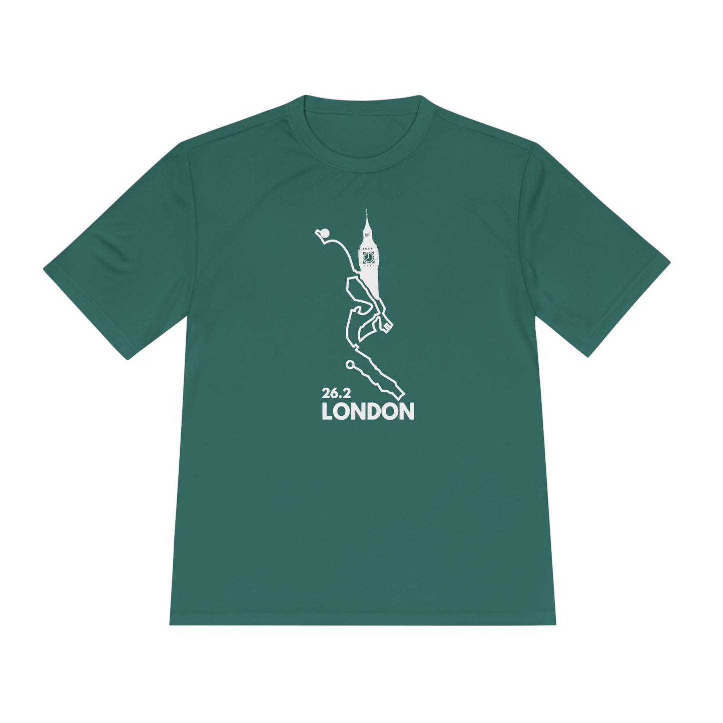 LONDON MARATHON ROUTE 26.2 - *Premium Athletic T-Shirt