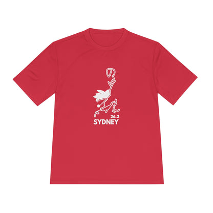 SYDNEY MARATHON ROUTE 26.2 *Premium Athletic T-Shirt W