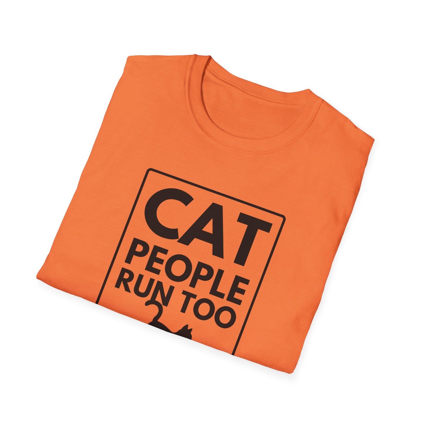 CAT PEOPLE RUN TOO T-Shirt