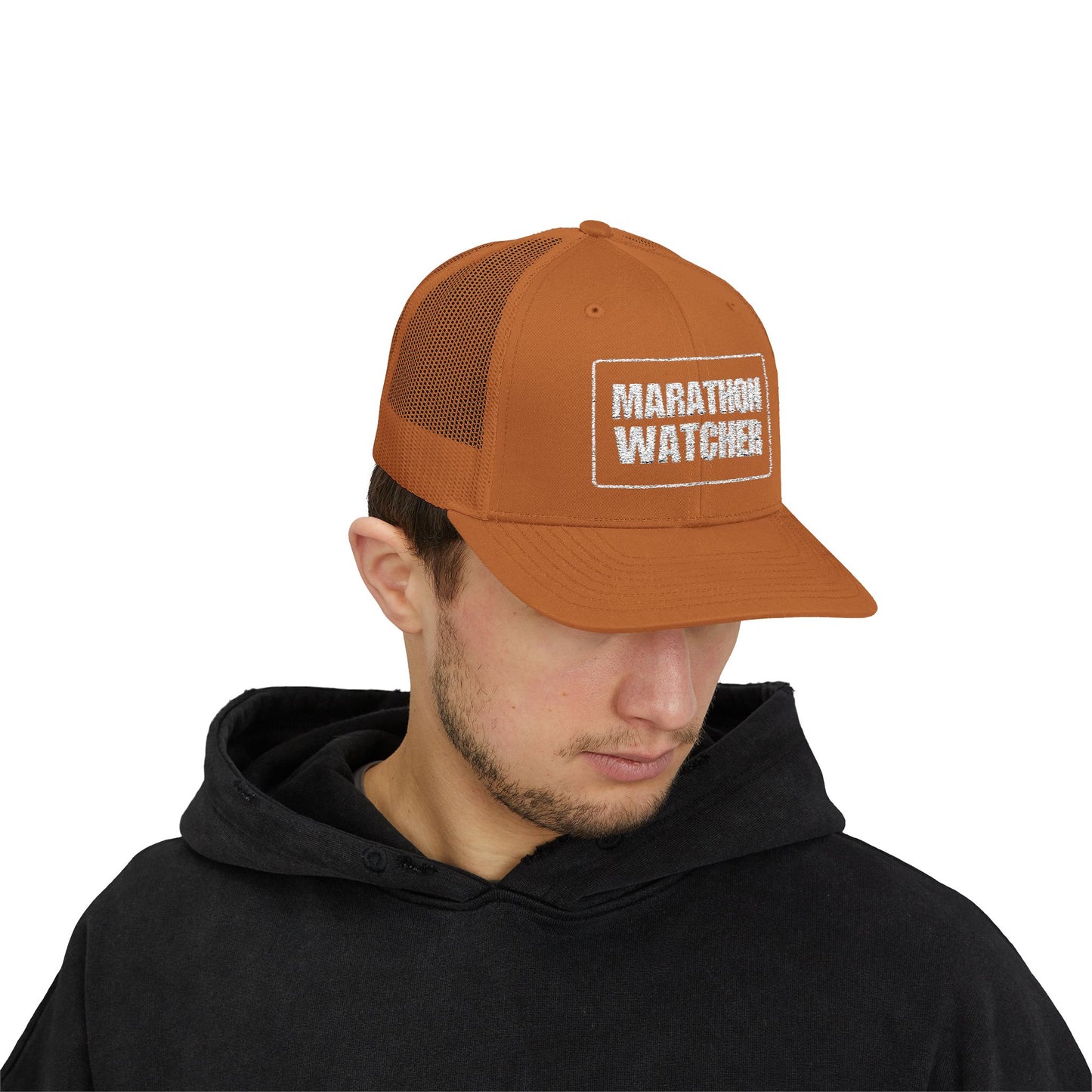 MARATHON WATCHER Snapback Dad/Mom Jokester Cap