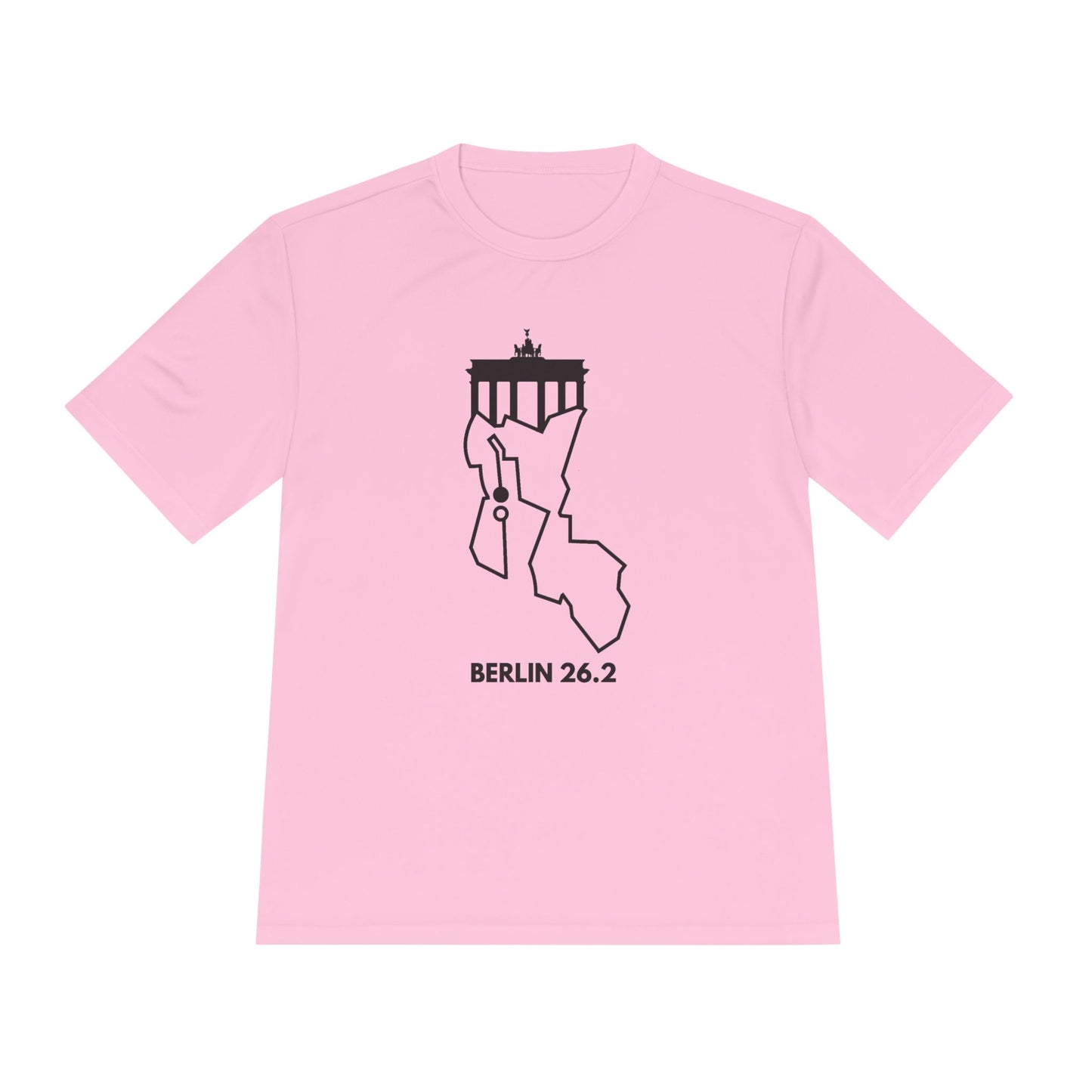 BERLIN MARATHON ROUTE 26.2 *Premium Athletic T-Shirt