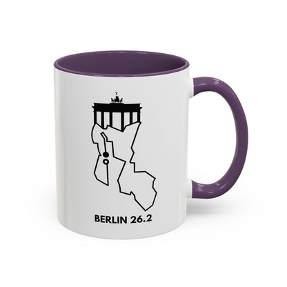 BERLIN MARATHON ROUTE 26.2 - Mug