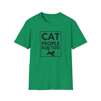 CAT PEOPLE RUN TOO T-Shirt