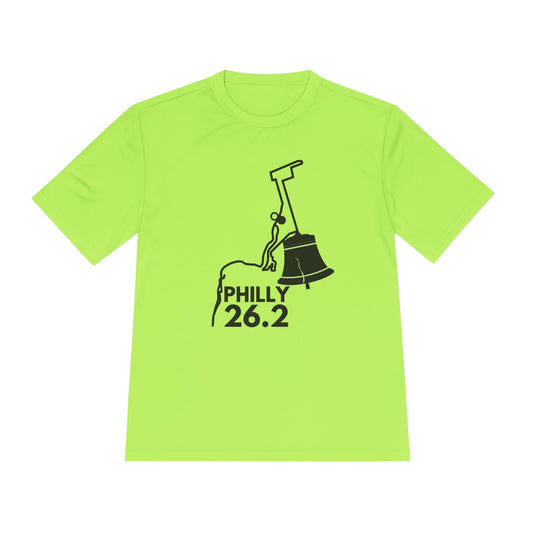 PHILLY MARATHON ROUTE 26.2 *Premium Athletic T-Shirt