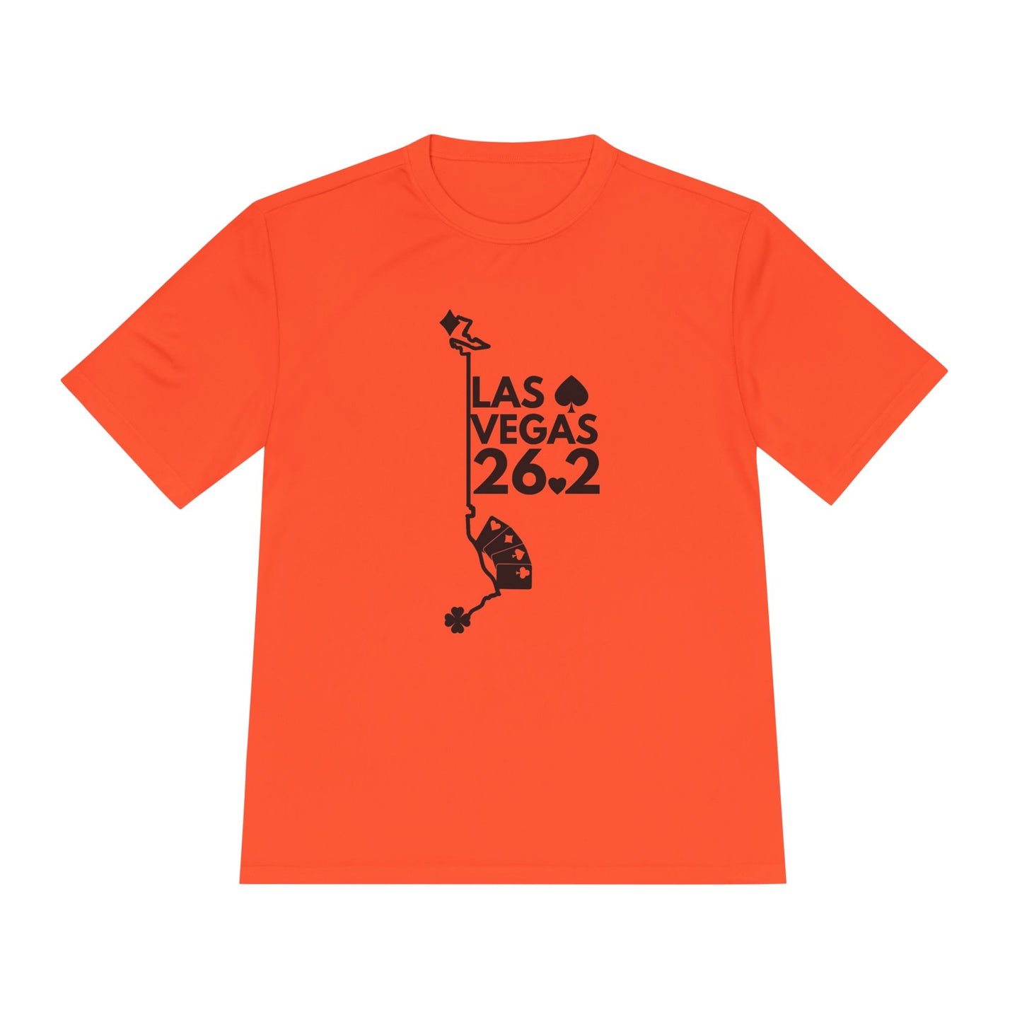 LAS VEGAS MARATHON ROUTE 26.2 *Premium Athletic T-Shirt