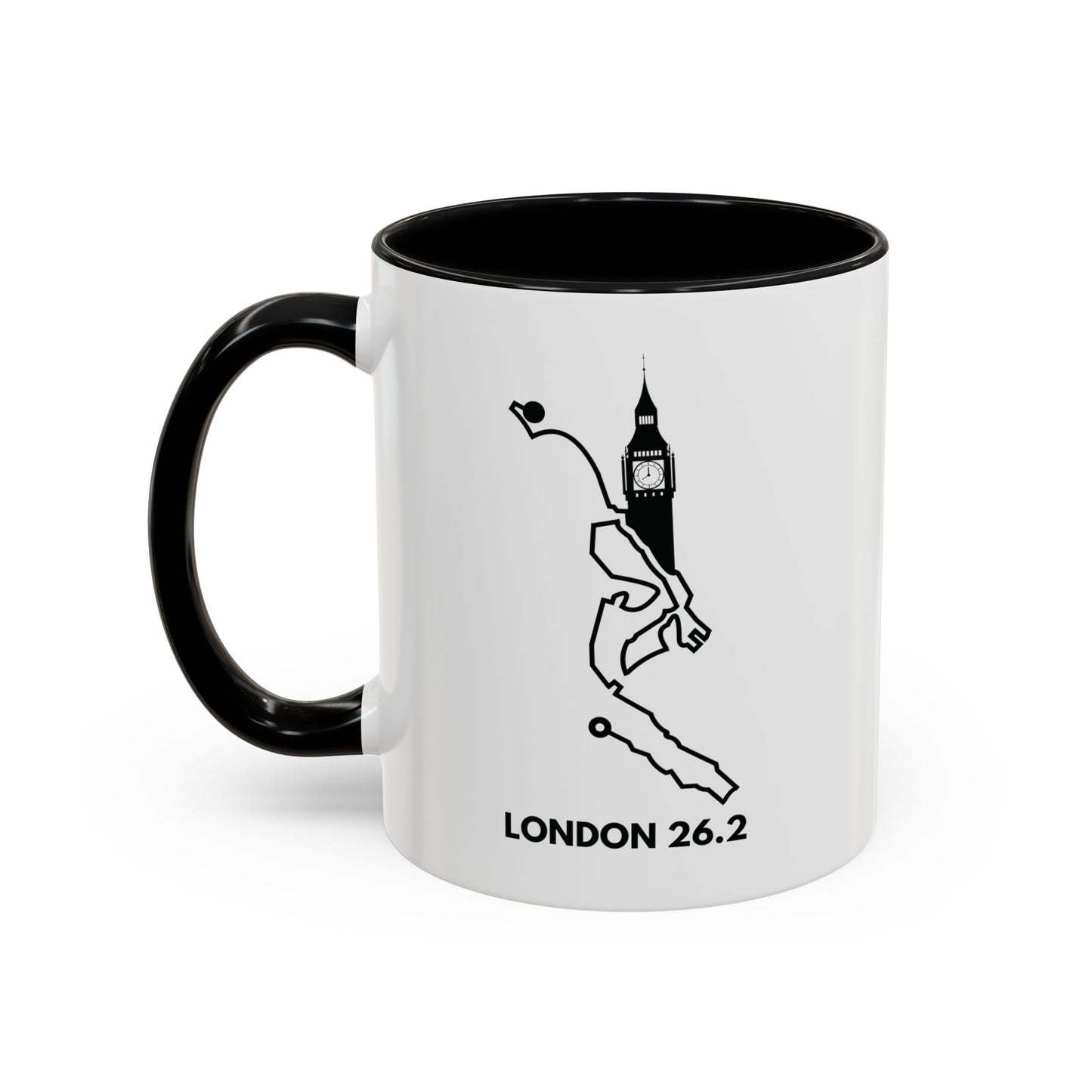 LONDON MARATHON ROUTE Mug