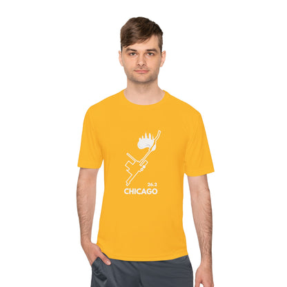 CHICAGO MARATHON ROUTE 26.2 *Premium Athletic T-Shirt W