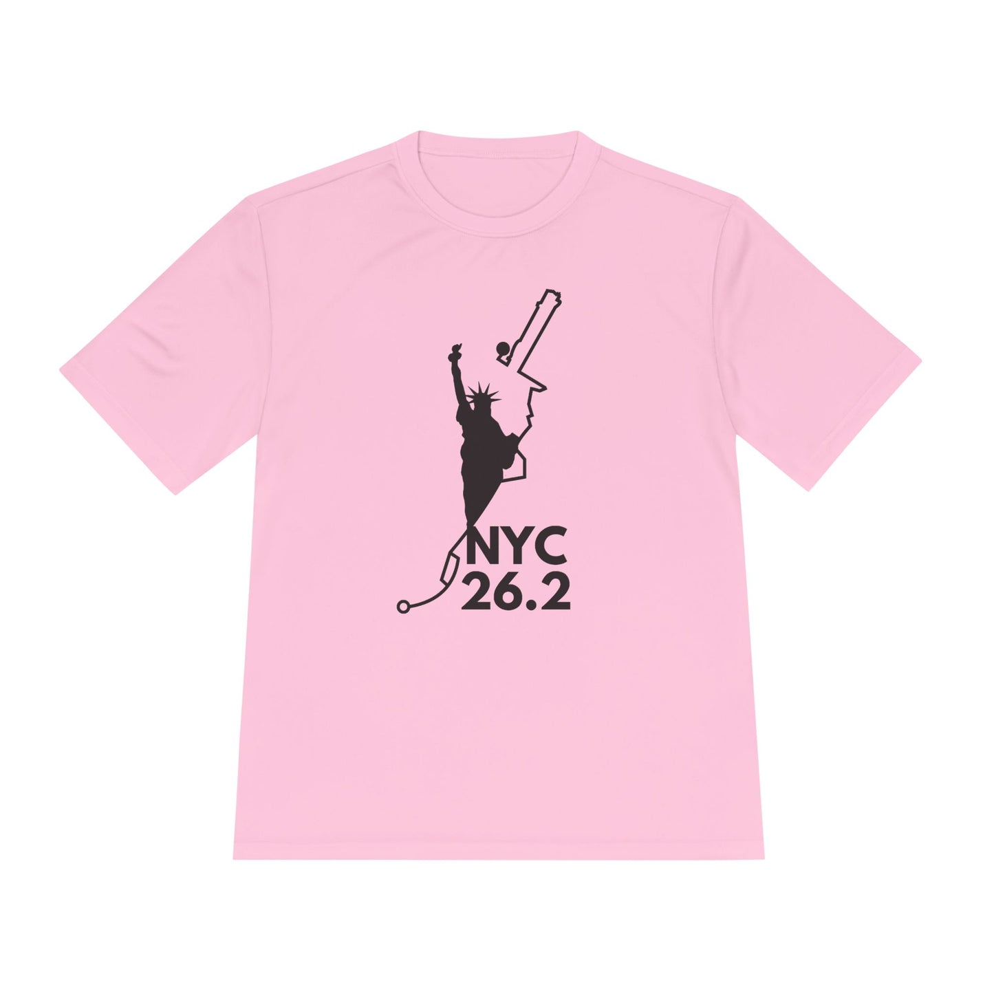 NYC MARATHON ROUTE 26.2 *Premium Athletic T-Shirt
