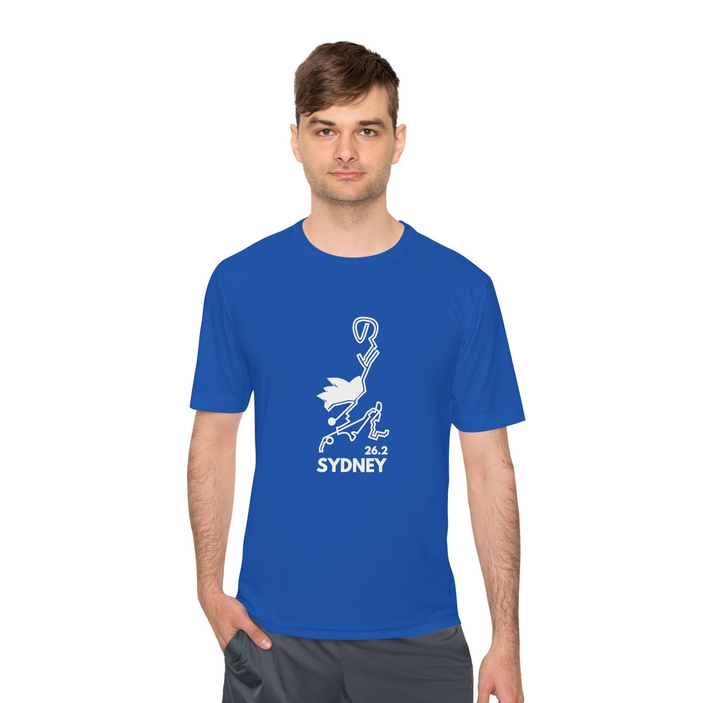 SYDNEY MARATHON ROUTE 26.2 *Premium Athletic T-Shirt W