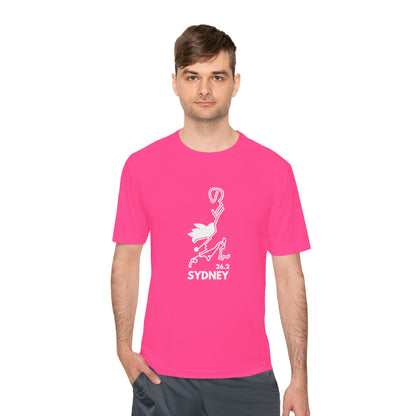 SYDNEY MARATHON ROUTE 26.2 *Premium Athletic T-Shirt W