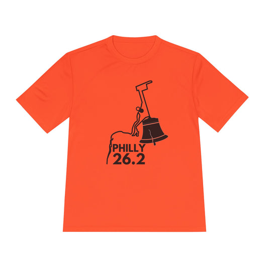 PHILLY MARATHON ROUTE 26.2 *Premium Athletic T-Shirt