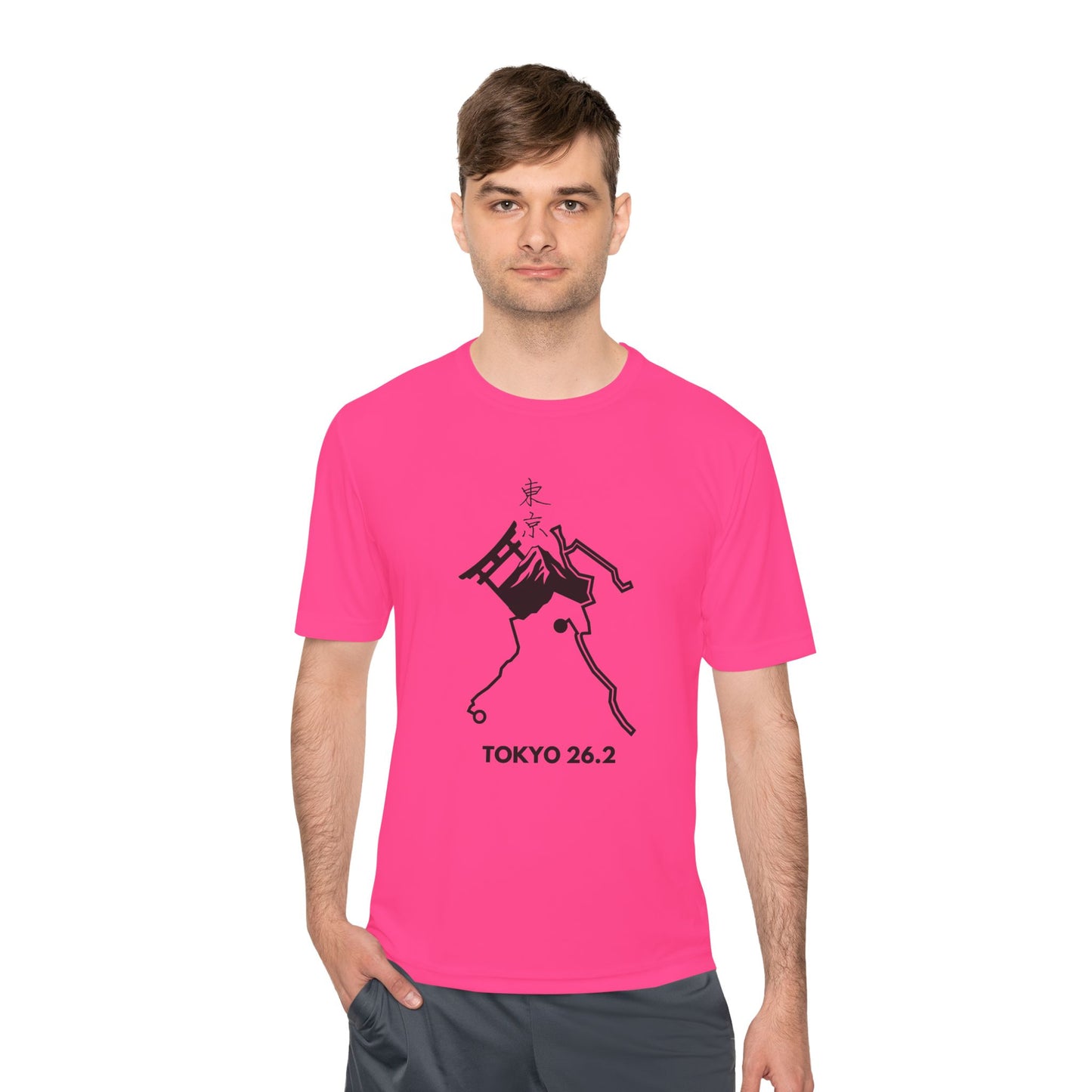 TOKYO MARATHON ROUTE *Premium Athletic T-Shirt