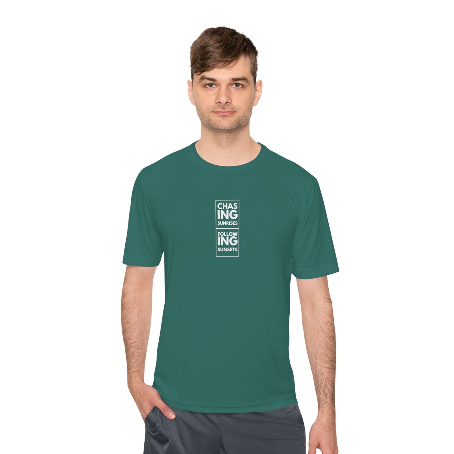 SUNRISES & SUNSETS *Premium Athletic T-Shirt