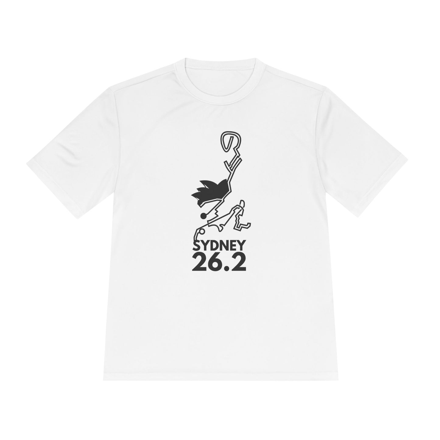 SYDNEY MARATHON ROUTE 26.2 *Premium Athletic T-Shirt
