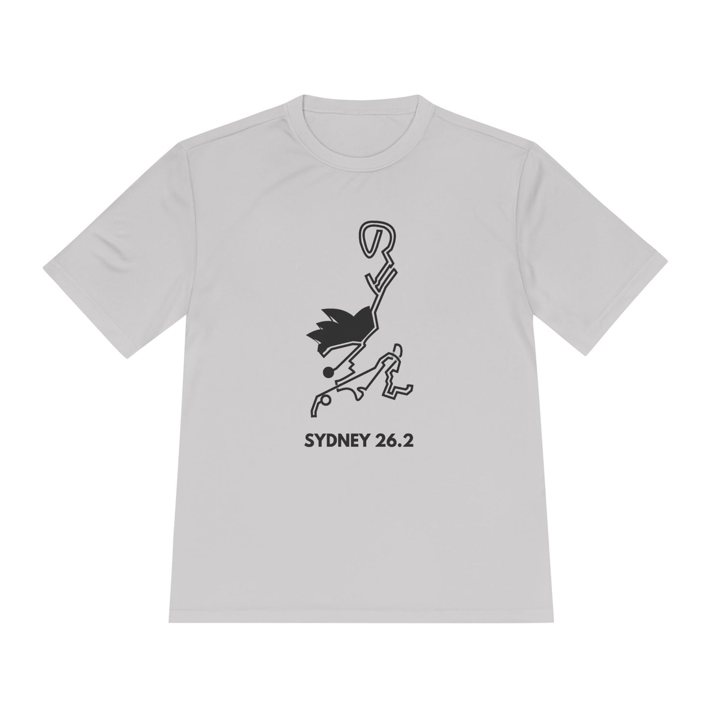 SYDNEY MARATHON ROUTE 26.2 *Premium Athletic T-Shirt