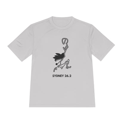 SYDNEY MARATHON ROUTE 26.2 *Premium Athletic T-Shirt